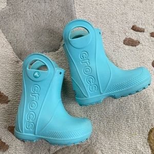Croc Rain boots toddler size 6